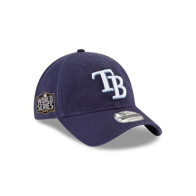 Tampa Bay Rays Gorra | New Era MLB World Series Side Patch 9twenty Adjustable Cap Mexico - Azules